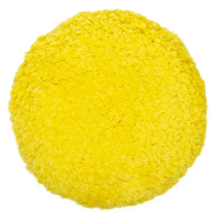 Mirka 7.5" Yellow Acrylic Wool Blend Polishing Grip Buff Pad, MPADTWY-7.5-1.5, 3