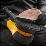 Mirka DEROS 6" RS Rotary Electric Sander 600XCV, Vacuum-Ready, MRS6001100US, image in action, 1