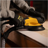 Mirka DEROS 6" RS Rotary Electric Sander 600XCV, Vacuum-Ready, MRS6001100US, image in action, 5