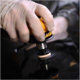 Mirka MR 1.25" 5mm Finessing Sander, MROS150, in action image