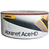 Mirka Abranet Ace HD 2.75 Inch Sanding Roll, 2Mirka Abranet Ace HD 2.75" Grip Sanding Rolls, AH-570 Series, 2