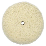 Mirka 8" White Wool Double Sided Cutting Pad, Quick Disconnect, MPADTW-8QD
