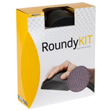 Mirka 6" Roundy Kit Vacuum Sanding Block, Hose and Abranet Assorted Discs, KIT00ROUND, 4