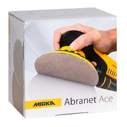 Mirka Abranet Ace 6 Grip Sanding Discs 600 Grit (50/box) - AC-241-600
