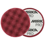 Mirka 3.25" Burgundy Waffle Foam Polishing Pad, Bulk 20-Pack, MPADMF-3.25WB