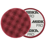 Mirka 3.25" Burgundy Waffle Foam Polishing Pad, Bulk 20-Pack, MPADMF-3.25WB