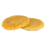 Mirka 6" Lambswool Pro Yellow Polishing Buff Pad, 2-Pack, MPADLWY-6, 2