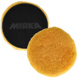 Mirka 6" Lambswool Pro Yellow Polishing Buff Pad, 2-Pack, MPADLWY-6