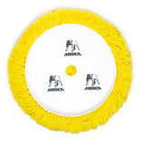 Mirka 7.5" Yellow Acrylic Wool Blend Polishing Grip Buff Pad, MPADTWY-7.5-1.5, 2