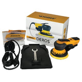 Mirka DEROS 5" Electric Sander 550XCV 5mm, Bundle, MUS-SUM25-EL1