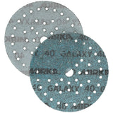 Mirka Galaxy 6" Multifit 50-Hole Grip Sanding Discs, FY-6MF Series, 5
