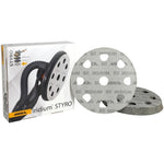 Mirka Iridium 9" STYRO 8+1-Hole Grip Sanding Discs, 24-9CU Series, 3
