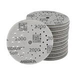 Mirka Iridium Soft 5" Multifit Grip Dry Sanding Discs, 24-5MF Series, 2
