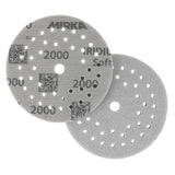 Mirka Iridium Soft 5" Multifit Grip Dry Sanding Discs, 24-5MF Series, 3