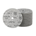 Mirka Iridium Soft 6" Multifit Grip Dry Sanding Discs, 24-6MF Series, 3