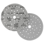 Mirka Iridium Soft 6" Multifit Grip Dry Sanding Discs, 24-6MF Series, 2