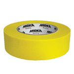 Mirka Masking Tape Yellow Line, 1.5" x 180', 24 Rolls, 9191253601, 2