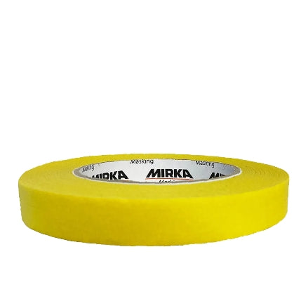 Bosna Automotive Refinish Masking Tape – 3/4 Inch X 60 Yard, 12 Rolls Yellow