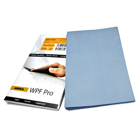 Mirka WPF PRO Waterproof Sanding Half Sheets, 21-140 Series