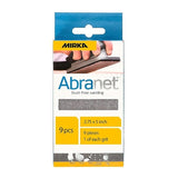 Mirka Abranet 2.75" x 5" Grip Sanding Board Sheets, 9A-149-RP Retail Pack