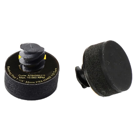 Mirka 1.25" (32mm) Quick Lock Hard PSA Backup Pad, 1125H-R, 2