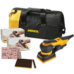 Mirka DEOS 3" x 4" Electric Sander 343XCV Bundle, MUS-SUM25-EL2