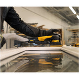 Mirka DEOS II 343X 3" x 4" Electric Sander 3.0mm Orbit, MID3430201US, tool in action, image 3