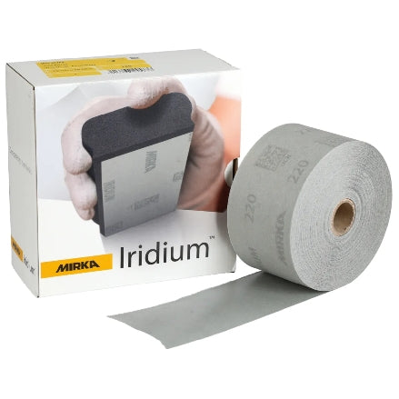 Mirka Iridium 2.75" PSA Sanding Rolls, 24-574/584 Series, 9