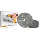 Mirka Iridium 8" 133-Hole Grip Sanding Discs, 24-8MH Series