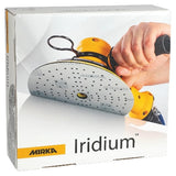 Mirka Iridium 8" 133-Hole Grip Sanding Discs, 24-8MH Series, 4