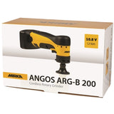 Mirka 2" ANGOS Cordless Angled Grinder OS Battery Kit, ARG-B-200, Box