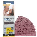 Mirka Abranet 2.75" x 8" Sanding Board Sheets, Retail Pack, 9A-150RP Series
