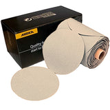 Mirka Basecut 6" PSA Solid Sanding Discs, Link Roll 22-342 Series, 4