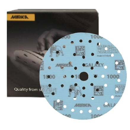 Mirka Galaxy 5 Multifit 42-Hole Grip Sanding Discs, FY-5MF Series –