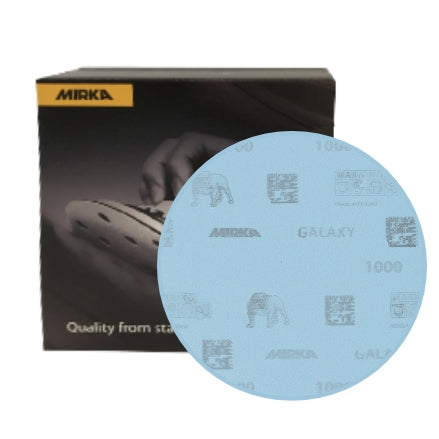 Abrasif pour carrosserie Mirka® Galaxy : technologie de grain auto