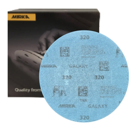 Mirka Galaxy 6" Solid Grip Sanding Discs, FY-622 Series