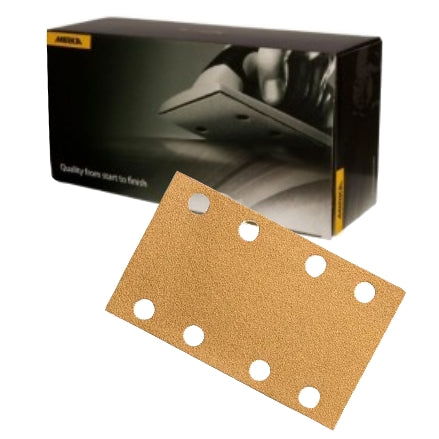 Mirka Gold 3" x 5" 8-Hole Grip Vacuum File Board, 23-688 Series