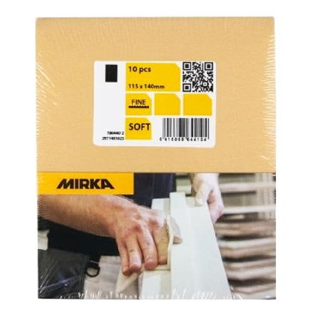 Mirka Goldflex Soft Hand Sanding Pad, 10-Pack, 23-145-RP Series