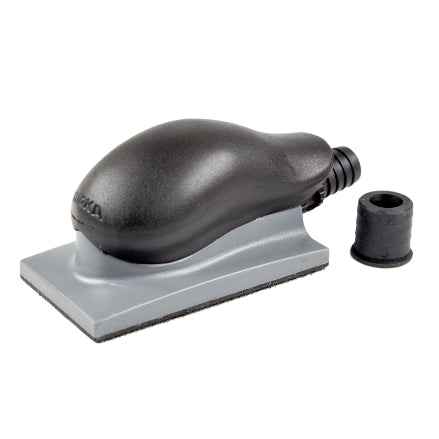 Mirka 2.75" x 5" Vacuum Sanding Block, Gray, 91402