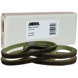 Mirka CER 0.5" x 18" Ceramic Mini File Belts, Surface Conditioning, 66-1218 Series