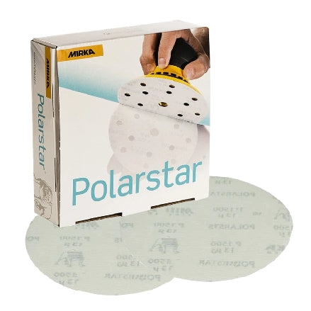 Mirka Polarstar 5 Inch Solid Grip Sanding Discs, 1