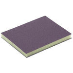 Mirka Purple 100 Grit Sponge Hand Sanding Pads, 2-Sided, 1356-100B