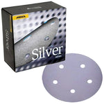 Mirka Q.Silver 5" 5-Hole Grip Sanding Discs, 2B/2C-614 Series, 2