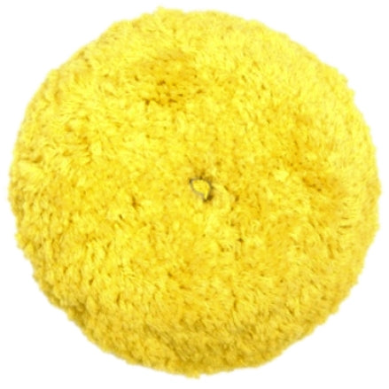 Mirka 8" Yellow Wool Double Sided Polishing Pad, Screw-On, MPADDSY-8