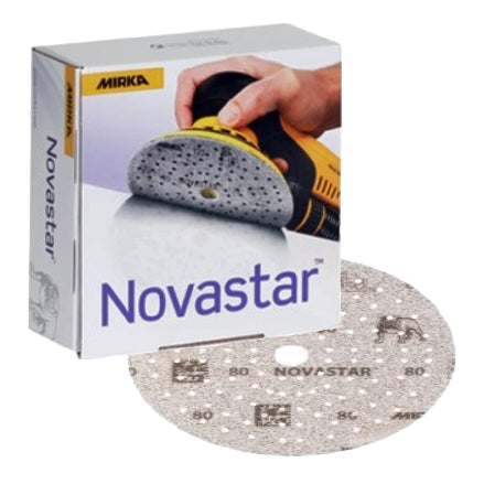 Mirka Novastar 5" Grip Sanding Discs, FG-5MH Series